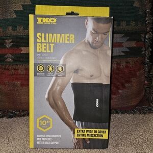 New. TKO Unisex 10inch Slimmer Waist Belt. Workout